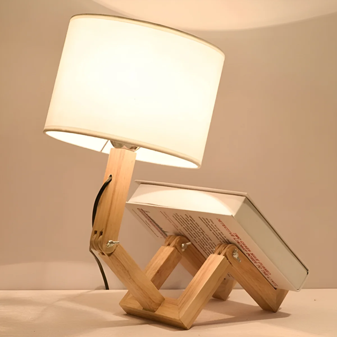 Rilna - Flexibele Houten Tafellamp