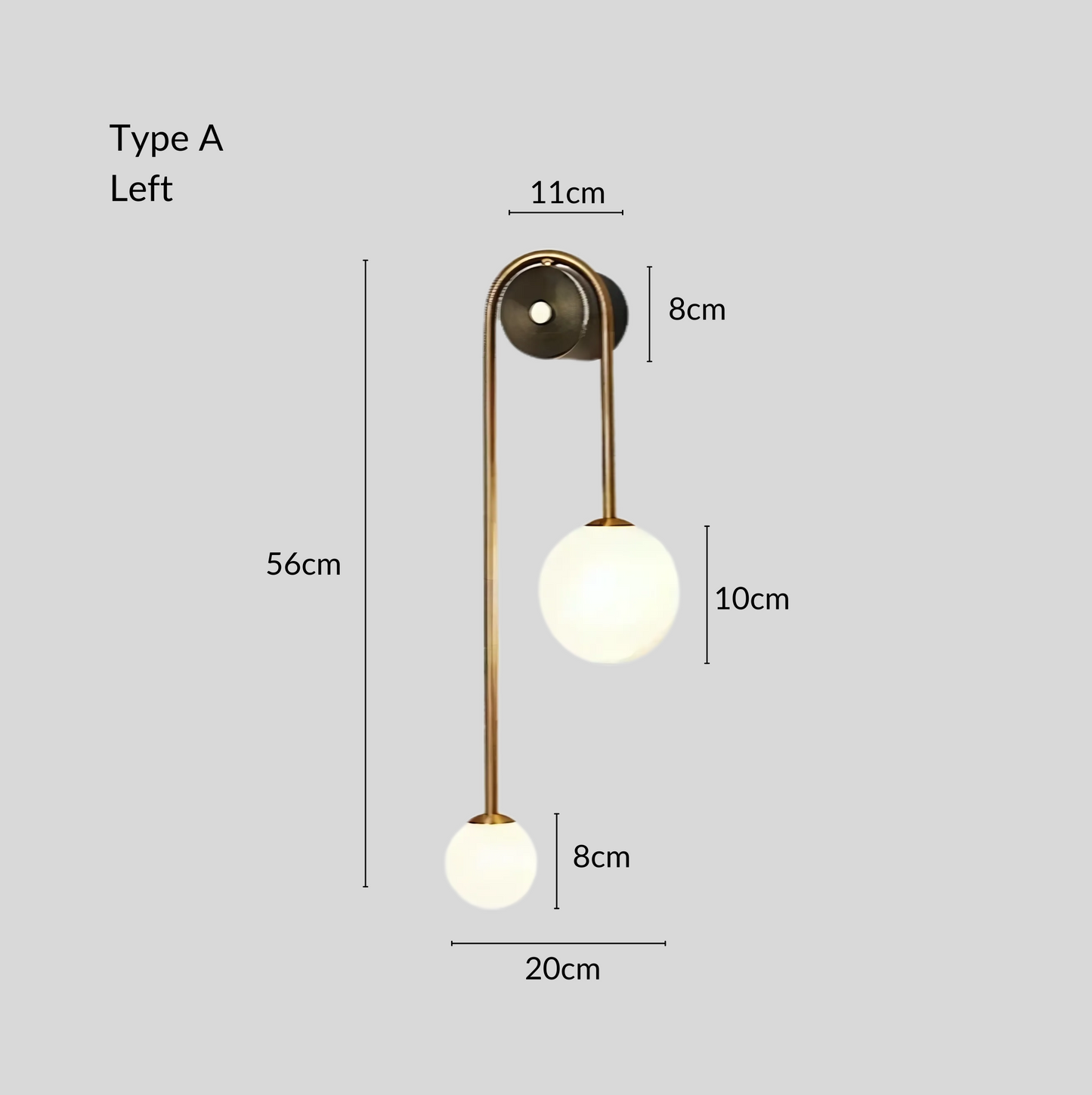 Balanced Wall Light