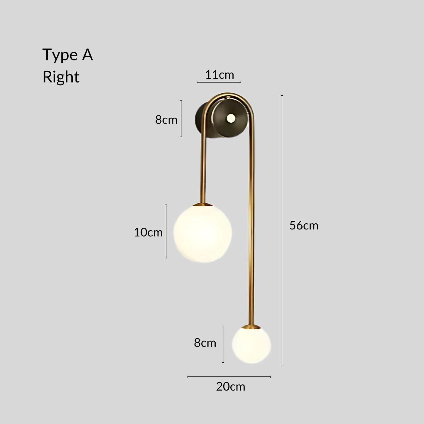 Balanced Wall Light