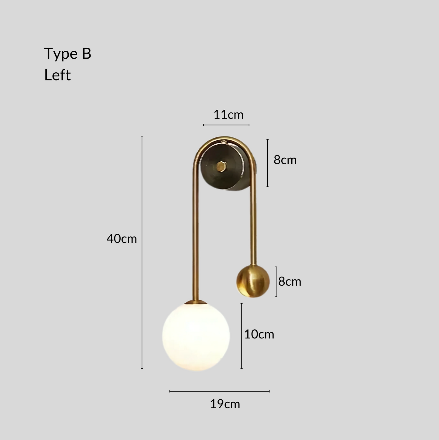 Balanced Wall Light