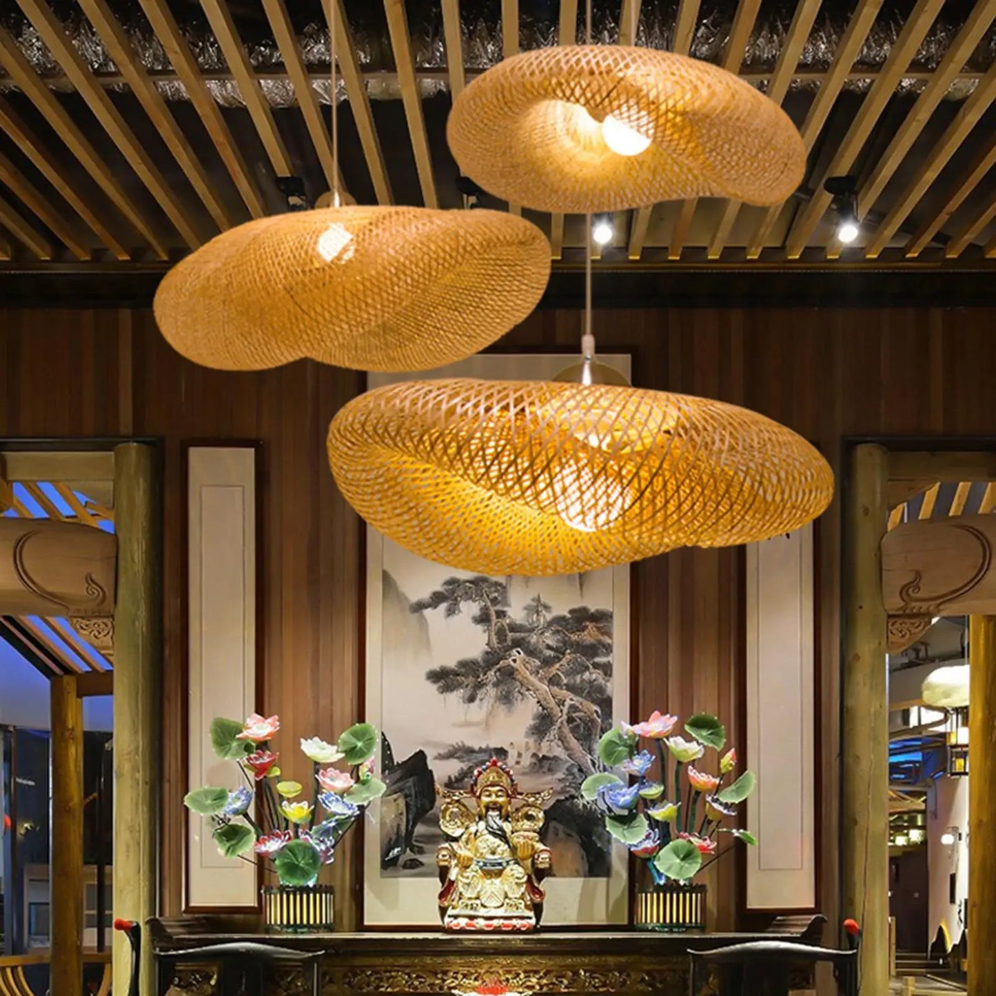 NatureLuxe - Moderne Glazen Hanglamp