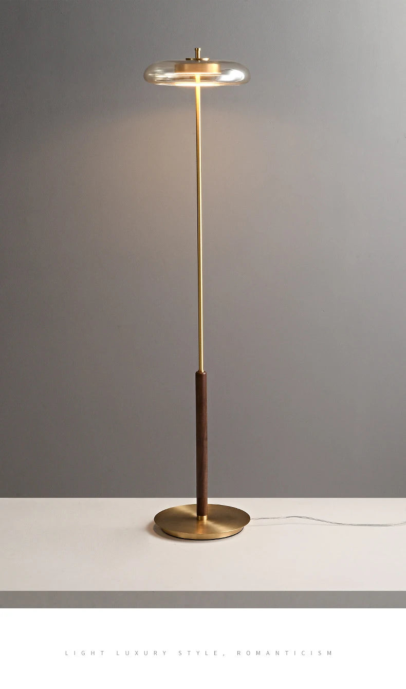 Eloa Glass Lamp – Floor & Table