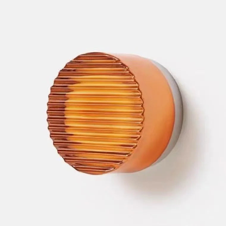 Lumo Round Glass Wall Light