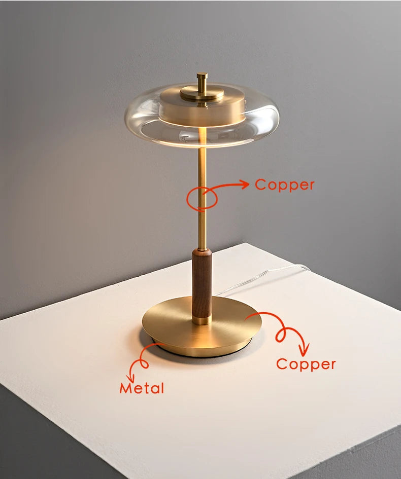 Eloa Glass Lamp – Floor & Table