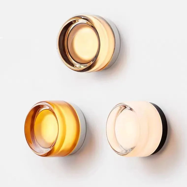 Lumo Round Glass Wall Light