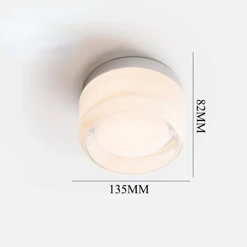Lumo Round Glass Wall Light