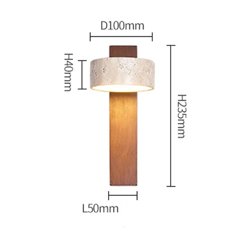 Kyoto Pillar Wall Light