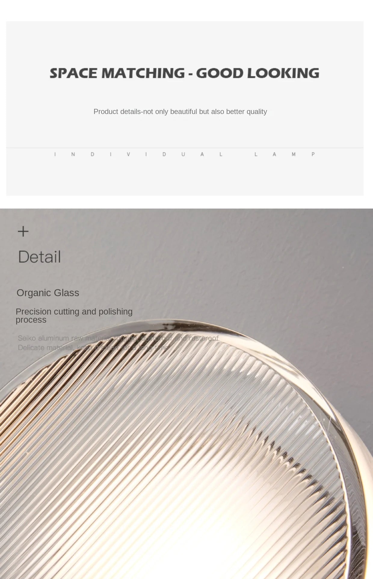 Lumo Round Glass Wall Light