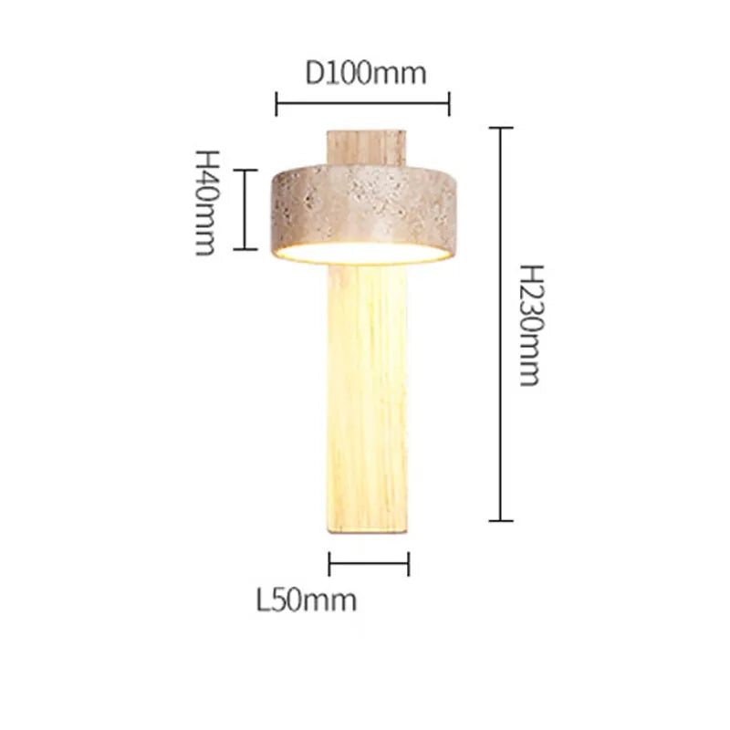 Kyoto Pillar Wall Light