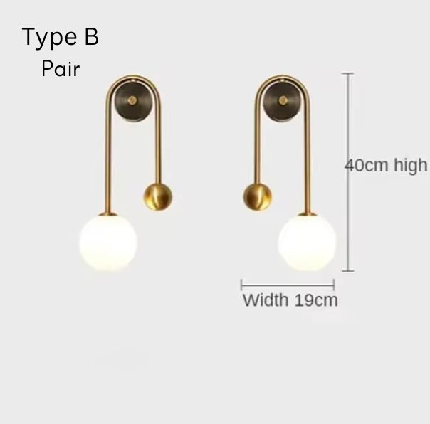 Balanced Wall Light