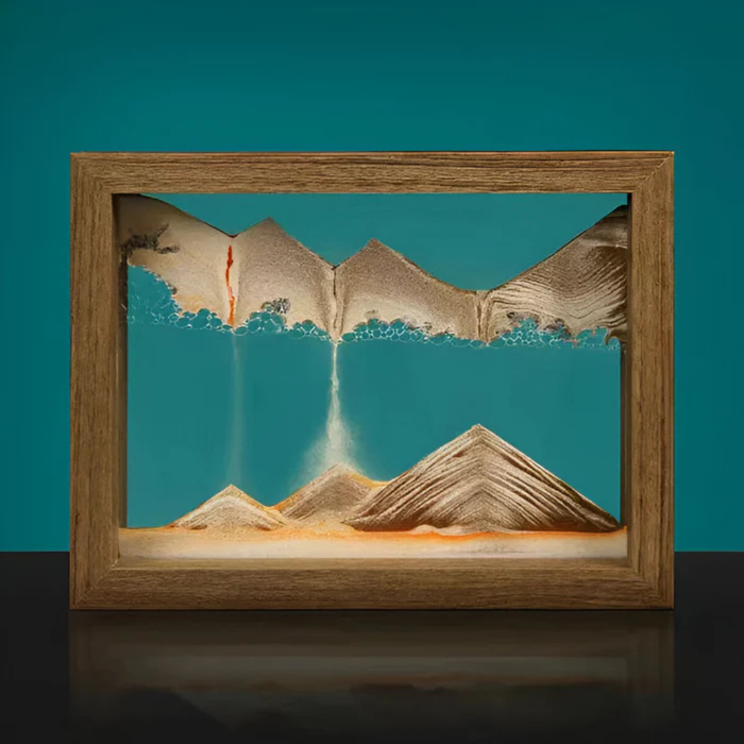 Sand - 360° Roterende Zandsculptuur