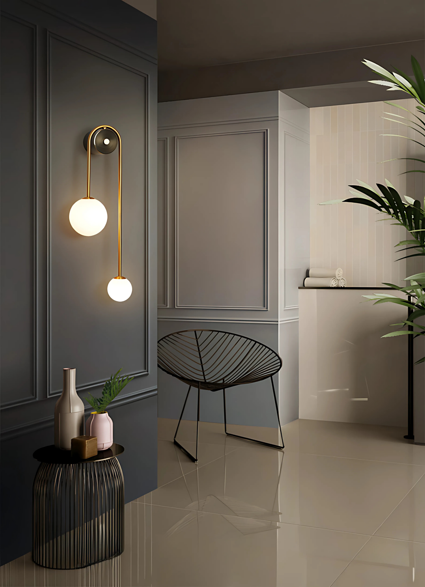 Balanced Wall Light