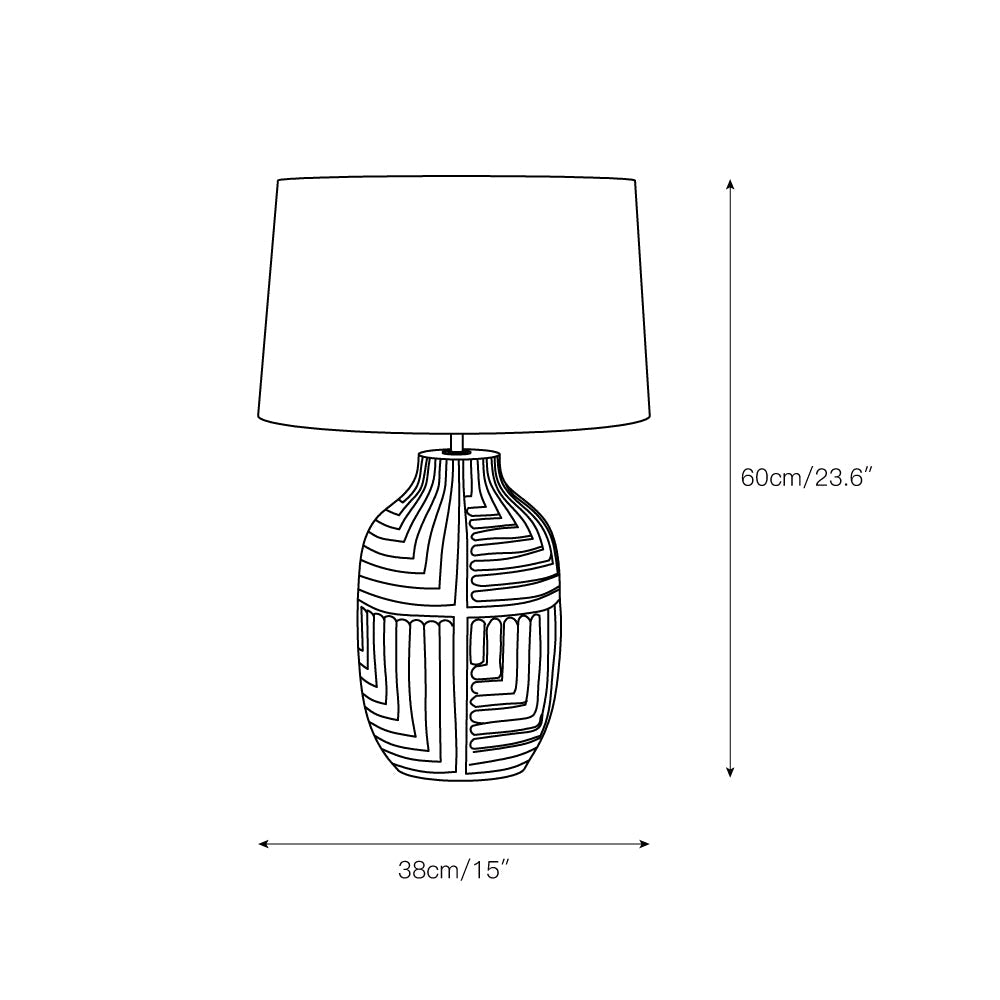 Pontarelli Tischlampe