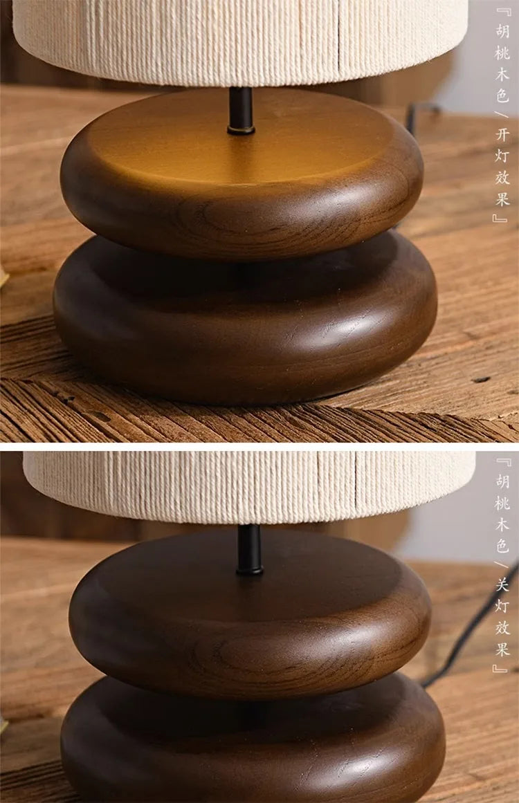 Nami Wooden Table Lamp
