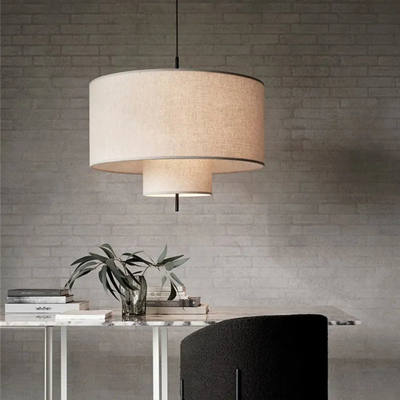 Ava Linen Pendant