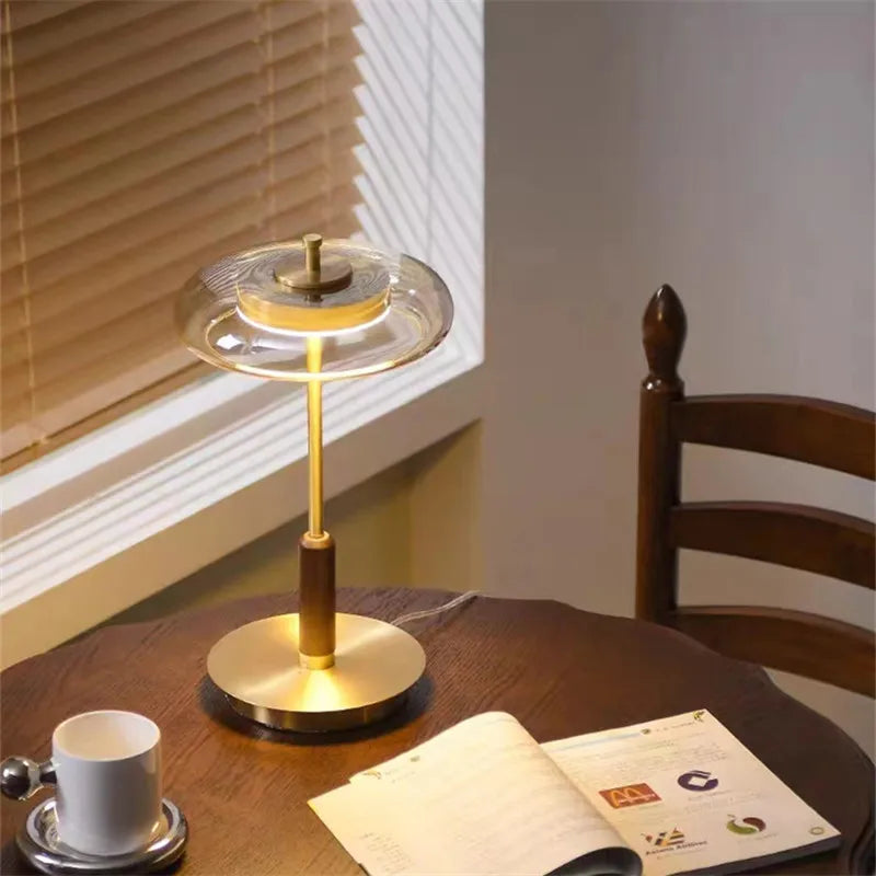 Eloa Glaslampe – Steh- und Tischlampe