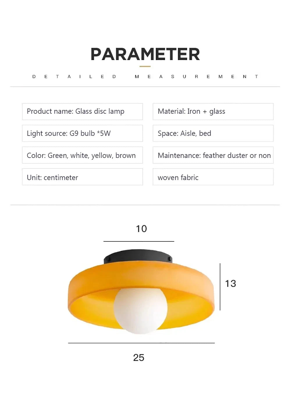Nami Glow Ceiling Light