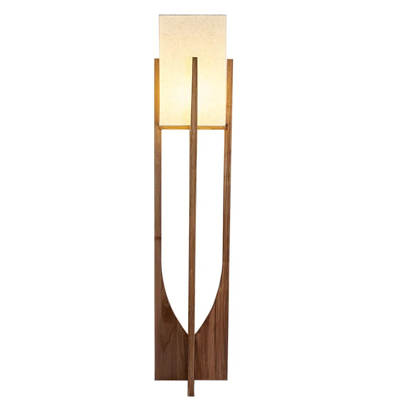 Kiru Wooden Lamp – Floor & Table