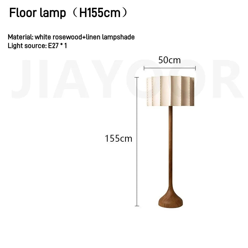 Lumo Pleat Lamp – Floor & Table