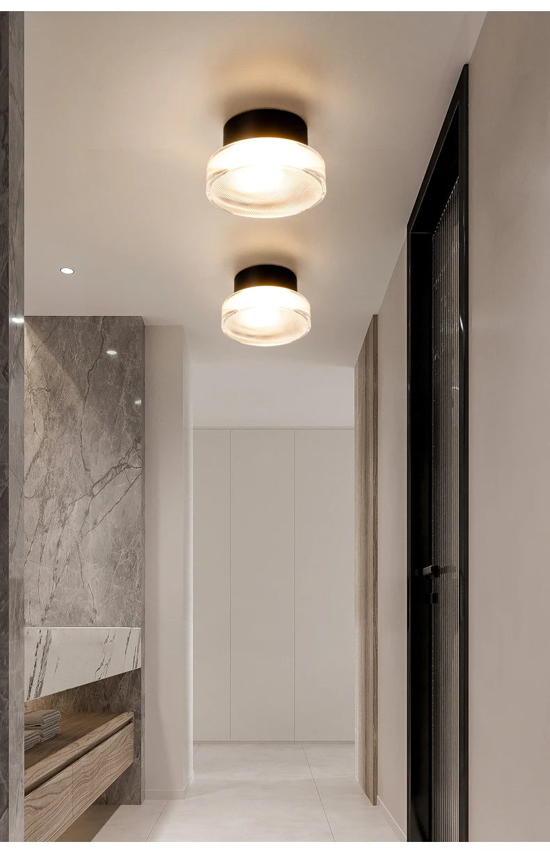 Lumo Round Glass Wall Light