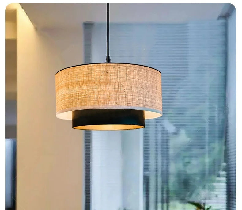 Ava Linen Pendant