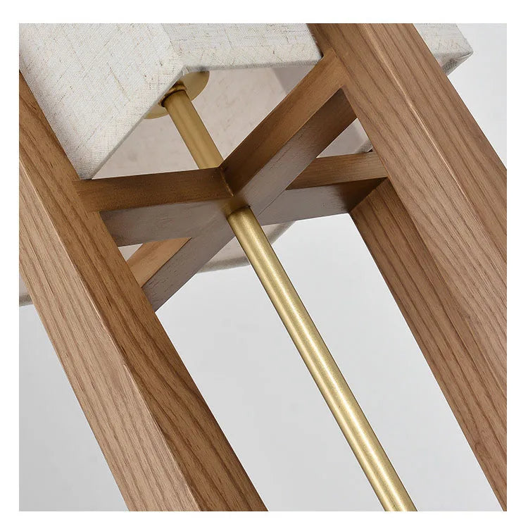 Kiru Wooden Lamp – Floor & Table