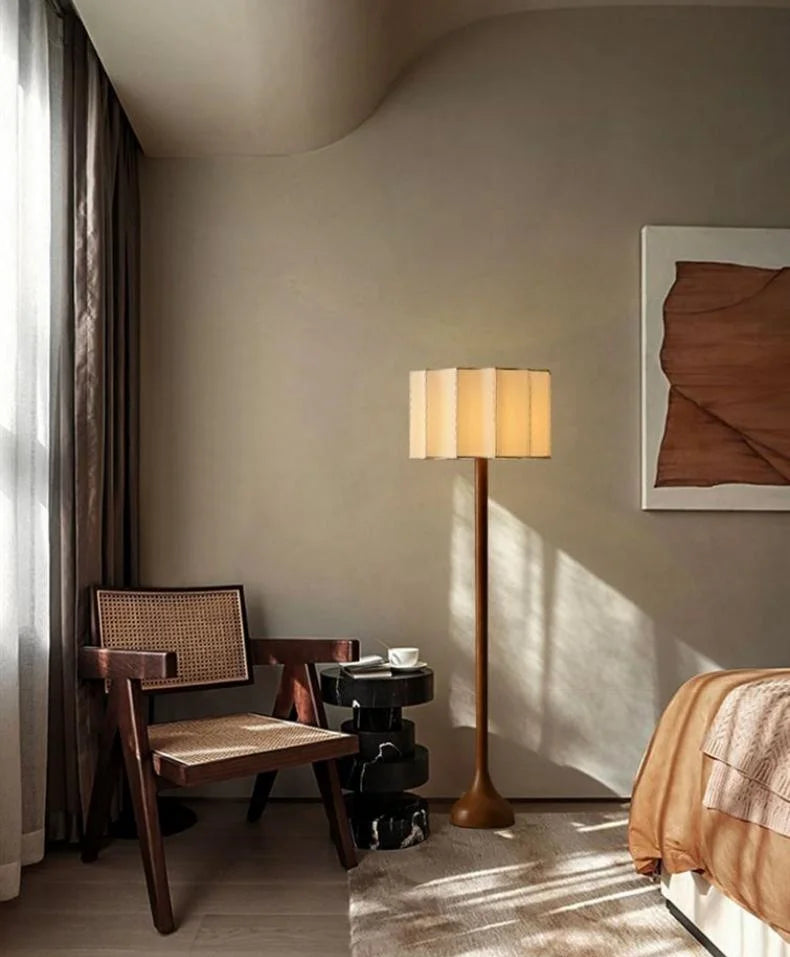 Lumo Pleat Lamp – Floor & Table