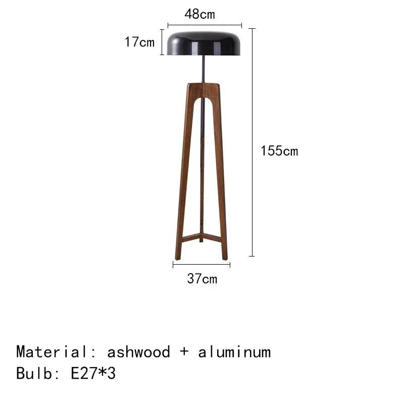 Orrin Wood Floor Lamp