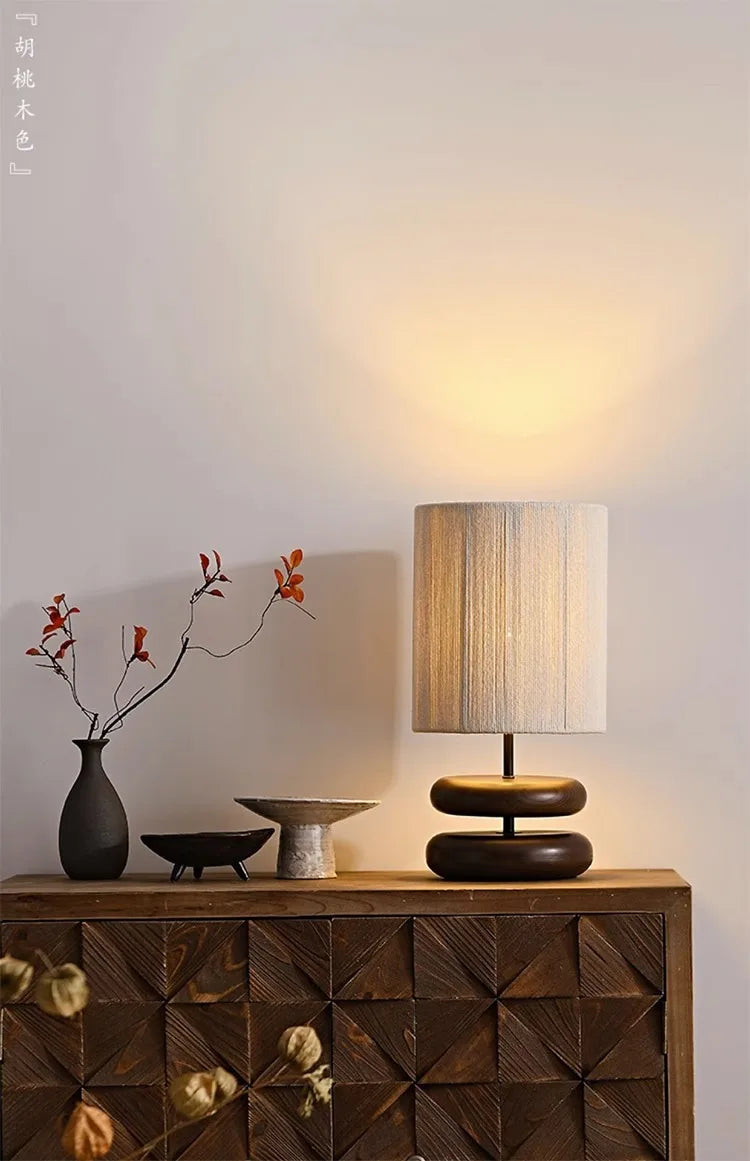 Nami Wooden Table Lamp