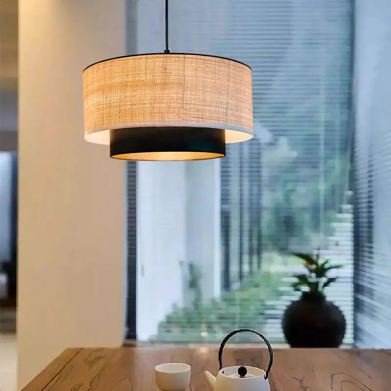 Ava Linen Pendant