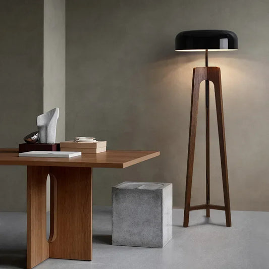 Orrin Wood Floor Lamp