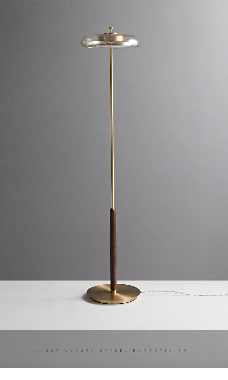 Eloa Glaslampe – Steh- und Tischlampe