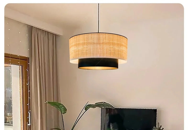 Ava Linen Pendant