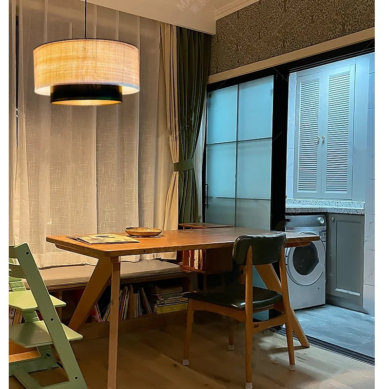 Ava Linen Pendant