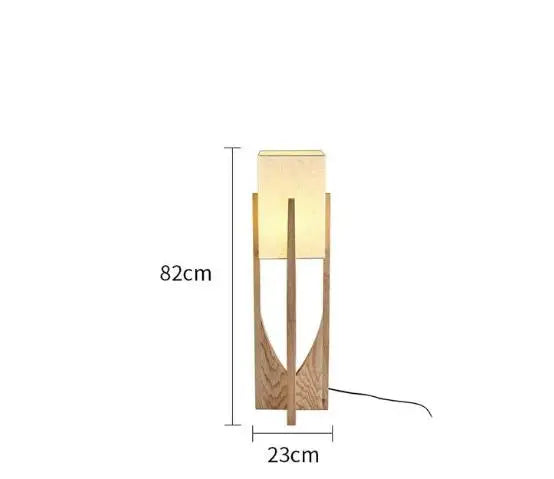Kiru Wooden Lamp – Floor & Table