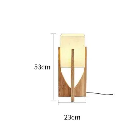 Kiru Wooden Lamp – Floor & Table