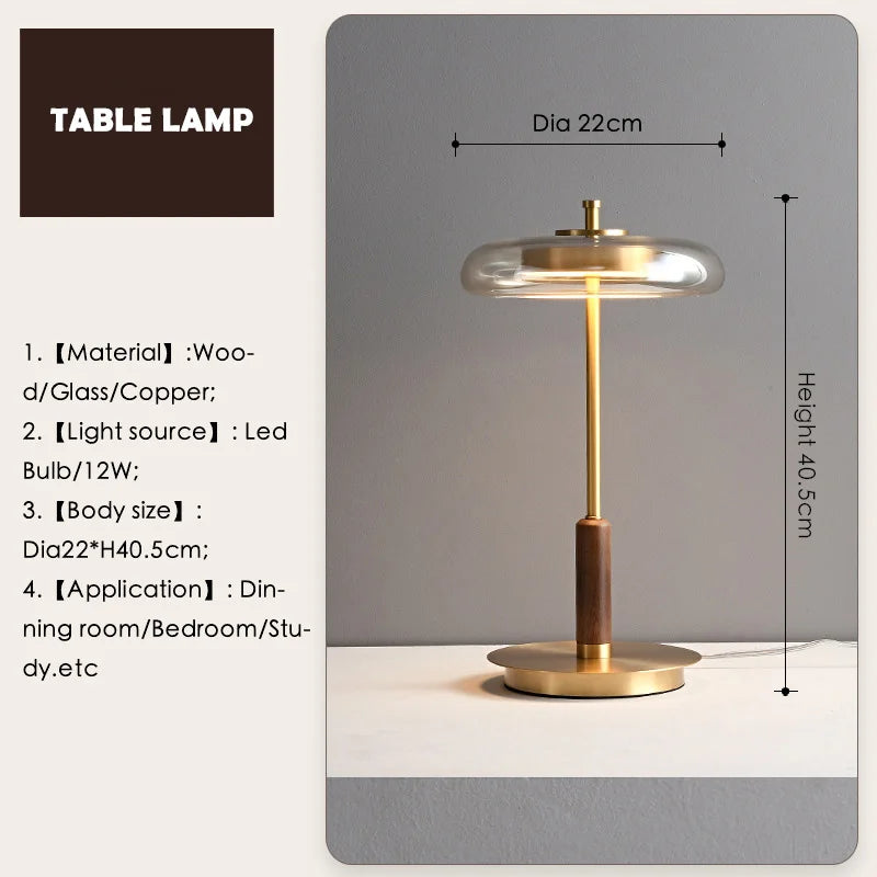 Eloa Glaslampe – Steh- und Tischlampe
