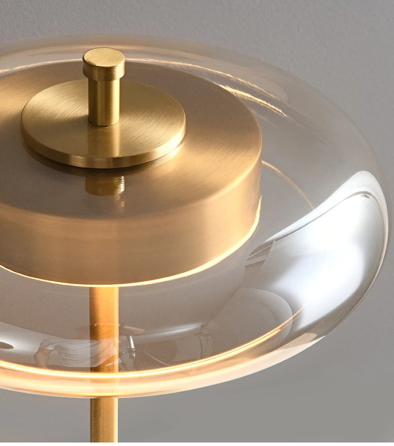 Eloa Glaslampe – Steh- und Tischlampe