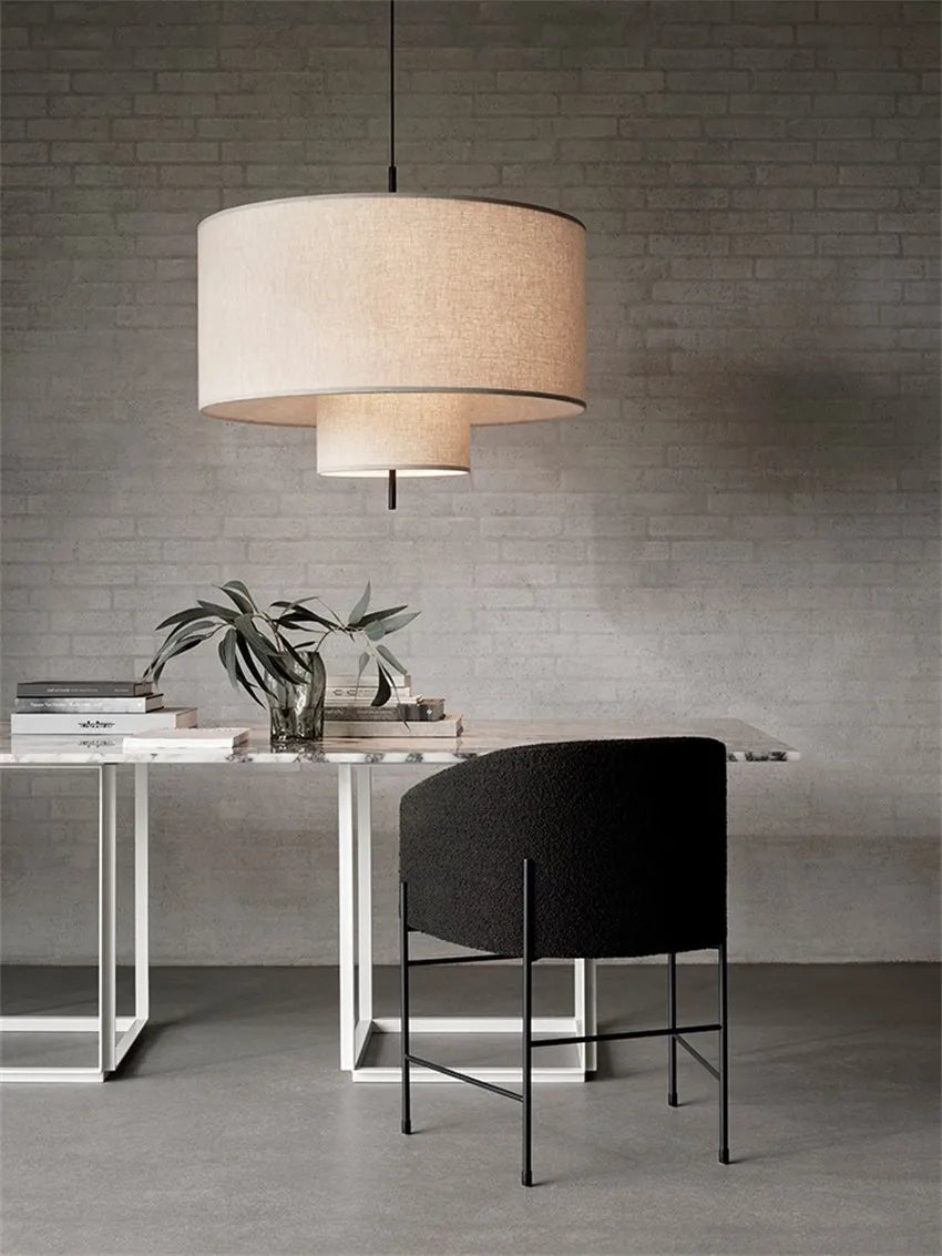 Ava Linen Pendant