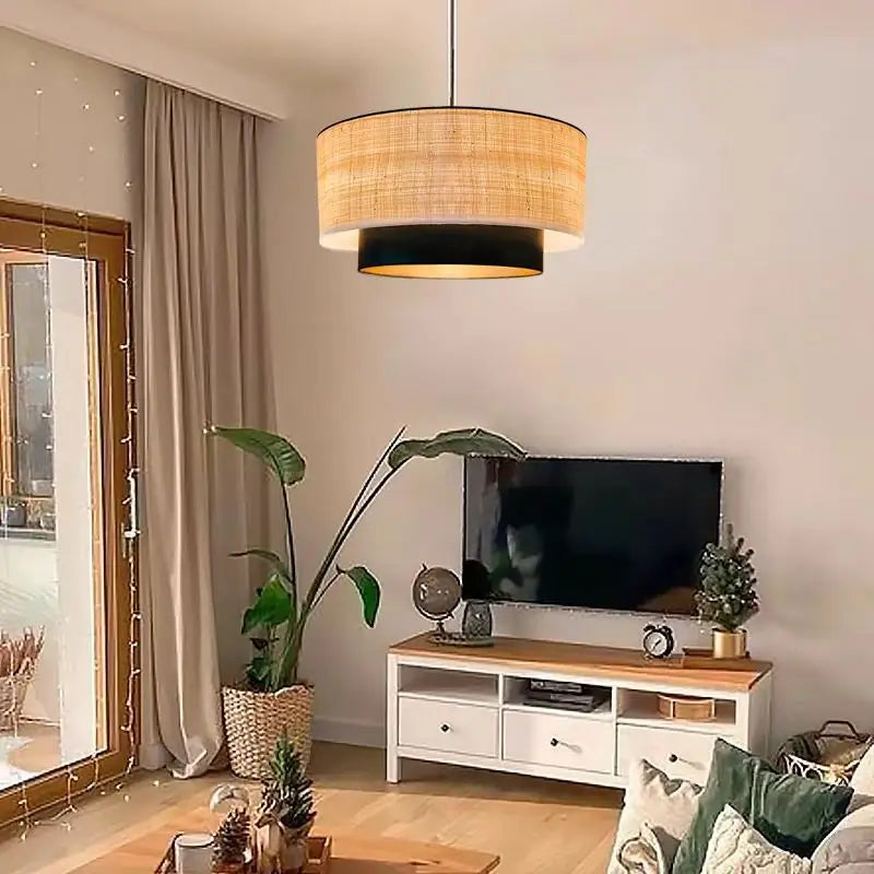 Ava Linen Pendant