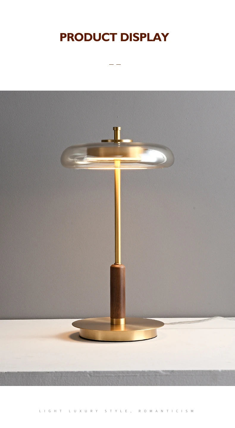 Eloa Glaslampe – Steh- und Tischlampe