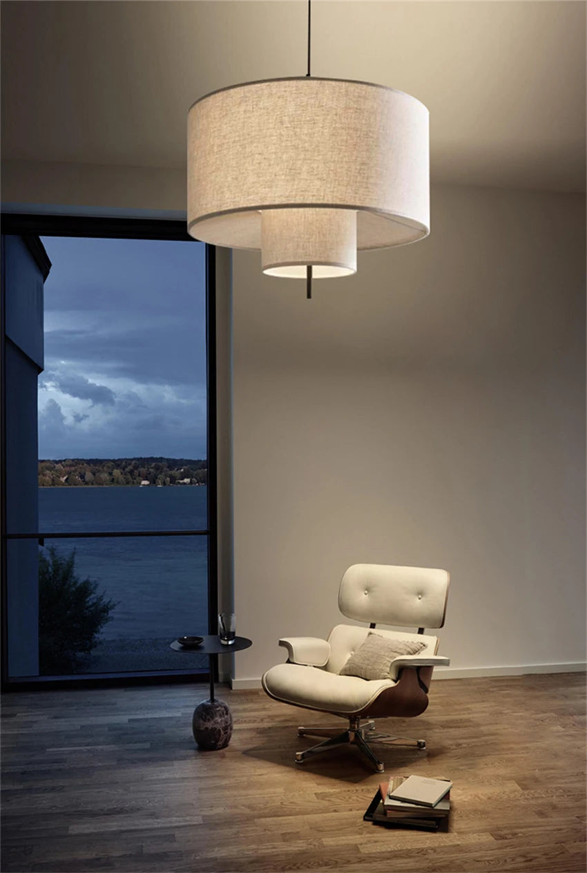 Ava Linen Pendant