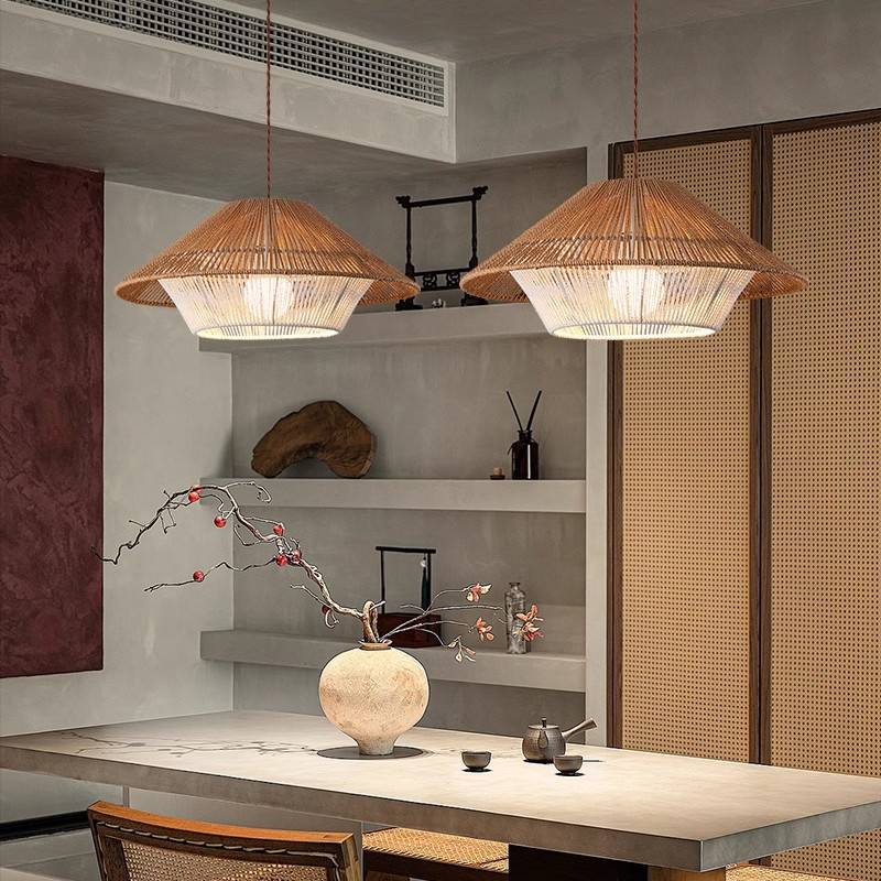 Tokyo | Japanse hanglamp van wilgenvlecht