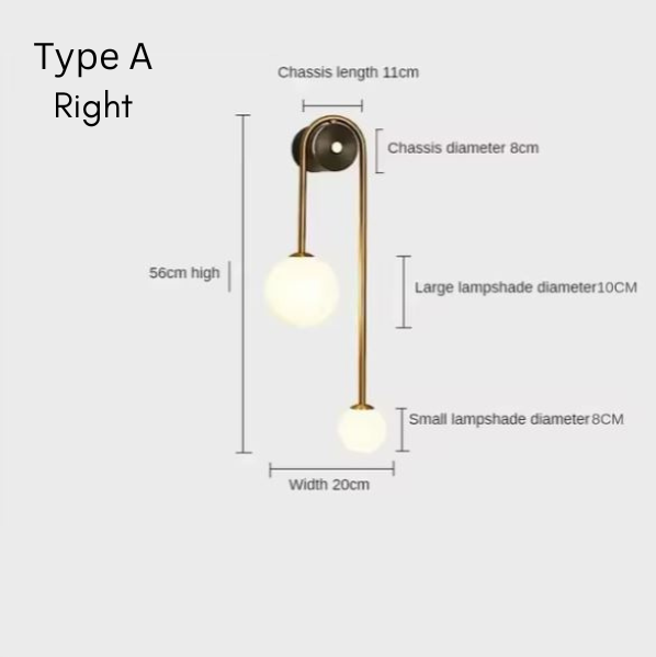 Balanced Wall Light