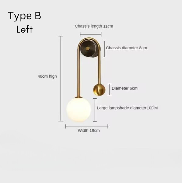 Balanced Wall Light