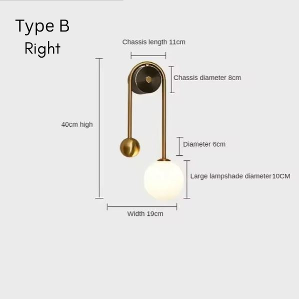 Balanced Wall Light